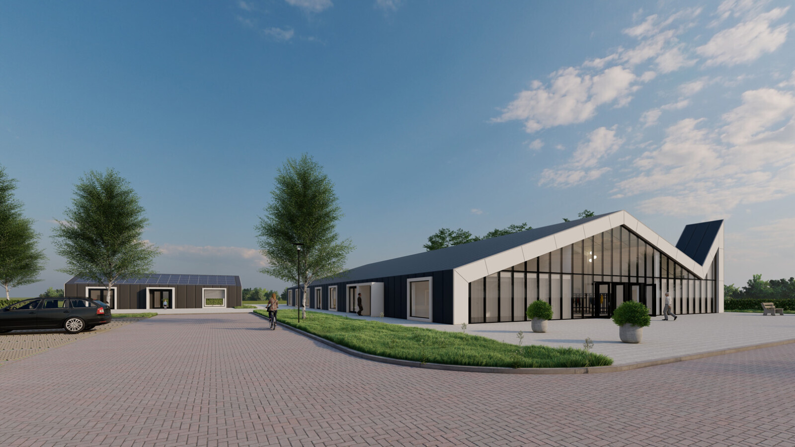 Nieuwbouw duurzaam kerkgebouw Ontmoetingskerk in Middelburg